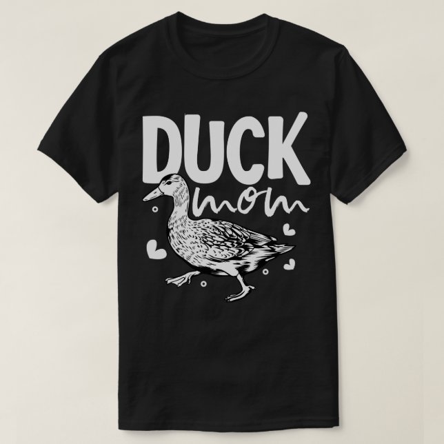 Camiseta Pato amante Duck Mãe (Frente do Design)