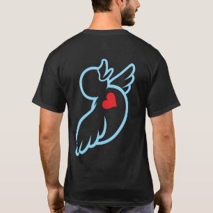 Camiseta Pato Amar Yeshua Amar Pessoas - Azul Céu