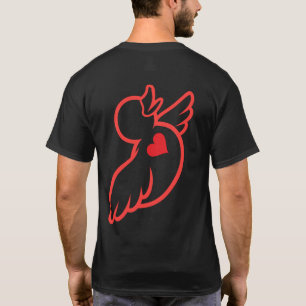 Camiseta Pato Amar Yeshua Amar Pessoas - Vermelha