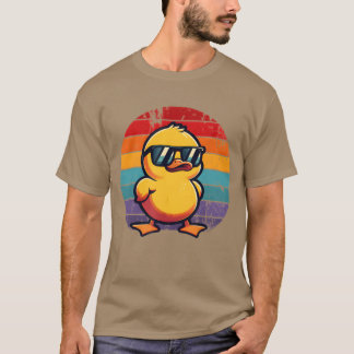Camiseta Pato Amarelo Legal dos Anos 70 80 90 com Óculos de