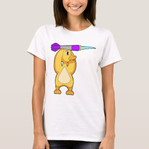 Camiseta Pato Arremessa Dardo Esportes