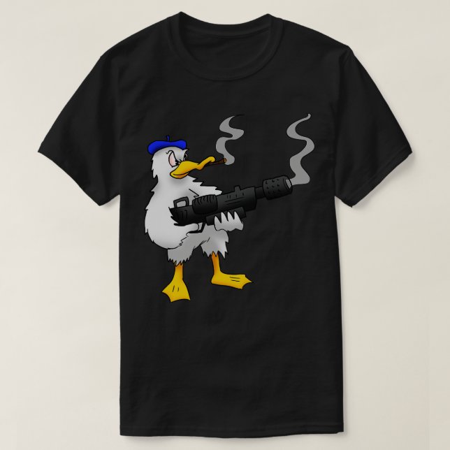 Camiseta Pato Assassino (Frente do Design)