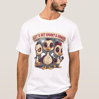 Camiseta Pato Assustador de Halloween