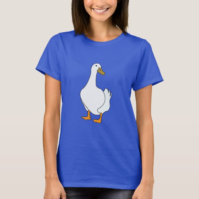 Camiseta Pato Ave Pato Branco  (Frente)