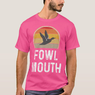 Camiseta Pato Caçador Engraçado Pato Caçando Boca-Boca
