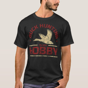 Camiseta Pato caçando presentes mascotes labrador mãe