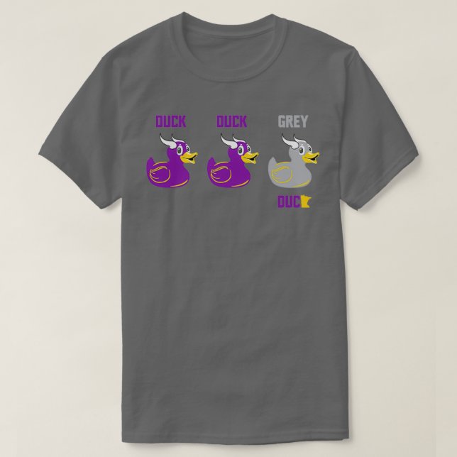 Camiseta Pato Cinza Pato Pato Pato Pato 1 (Frente do Design)