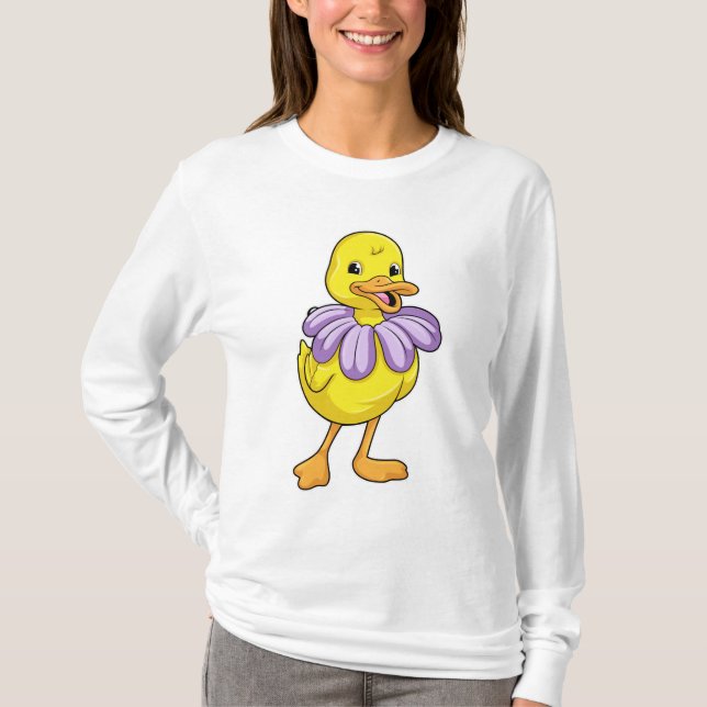 Camiseta Pato com Daisy (Frente)