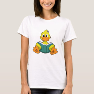 Camiseta Pato com Livro