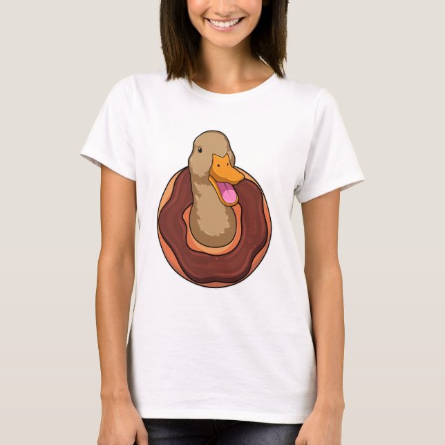 Camiseta Pato com Rosquinha (Frente)