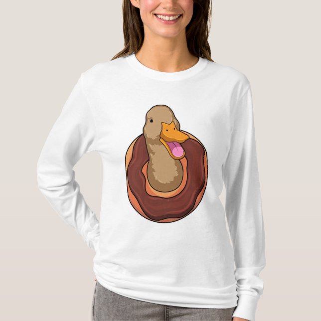 Camiseta Pato com Rosquinha (Frente)