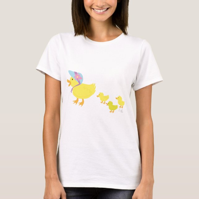 Camiseta pato da mãe (Frente)