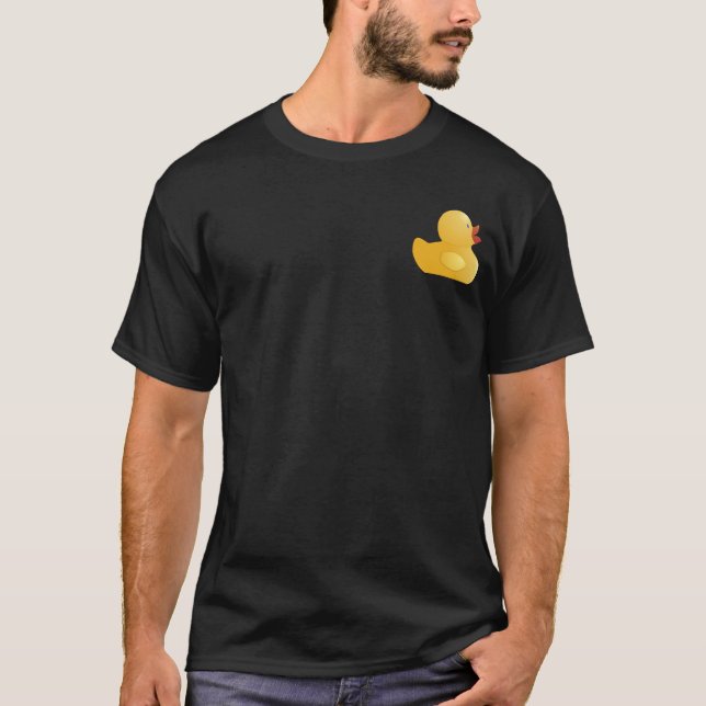 Camiseta Pato de Borracha Amarelo (Frente)