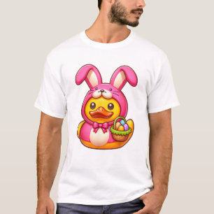 Camiseta Pato de Borracha Amarelo de Páscoa Cruzeiro Navio 