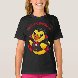 Camiseta Pato de Borracha Conde Quackula Vampiro Halloween