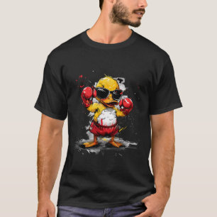 Camiseta Pato de Borracha de Boxe Luvas de Boxe Kickboxing