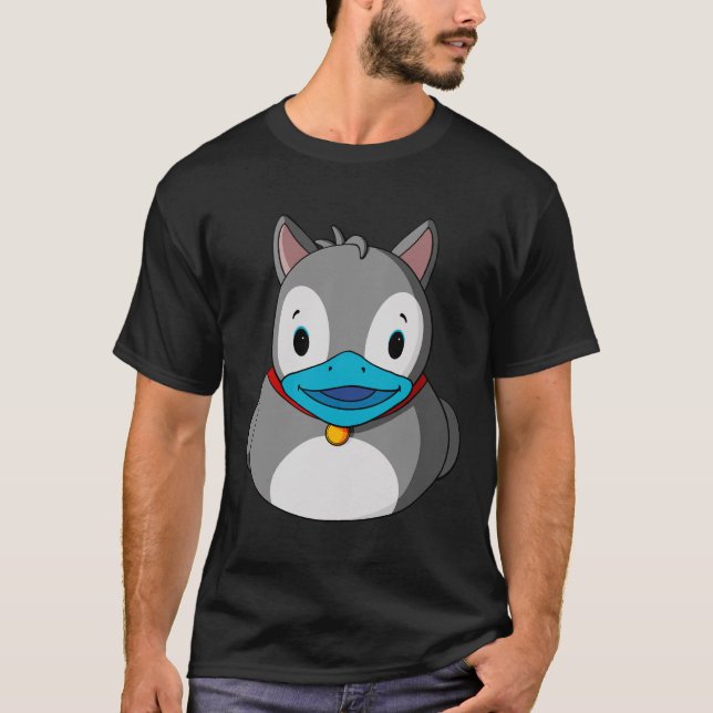 Camiseta Pato de Borracha do Cão rouco (Frente)