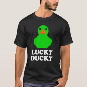 Camiseta Pato de Borracha Fofo Pato Sortudo Grasnar Animal