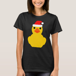Camiseta Pato de borracha Natal Papai Noel Borracha Ducky