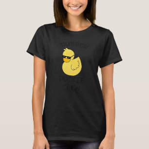 Camiseta Pato de Borracha Pato Amarelo Tripulação Pata Pato
