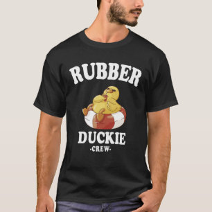 Camiseta Pato de Borracha Pato Amarelo Tripulação Pata Pato