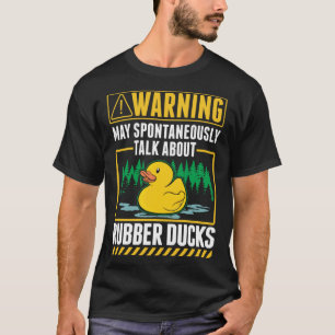 Camiseta Pato de Borracha Pato Squeaky Pato Banho Pato 1