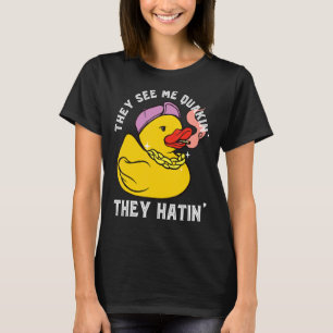 Camiseta Pato De Borracha Que Me Veem Quackear A Borracha
