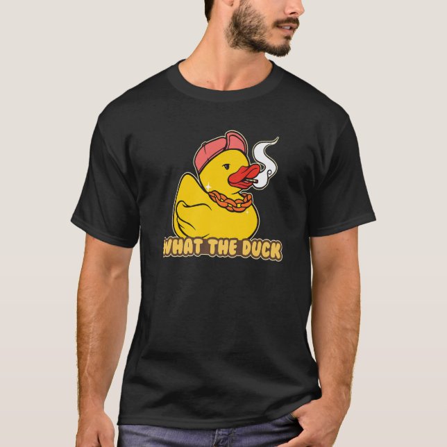 Camiseta Pato De Borracha Que Pato (Frente)