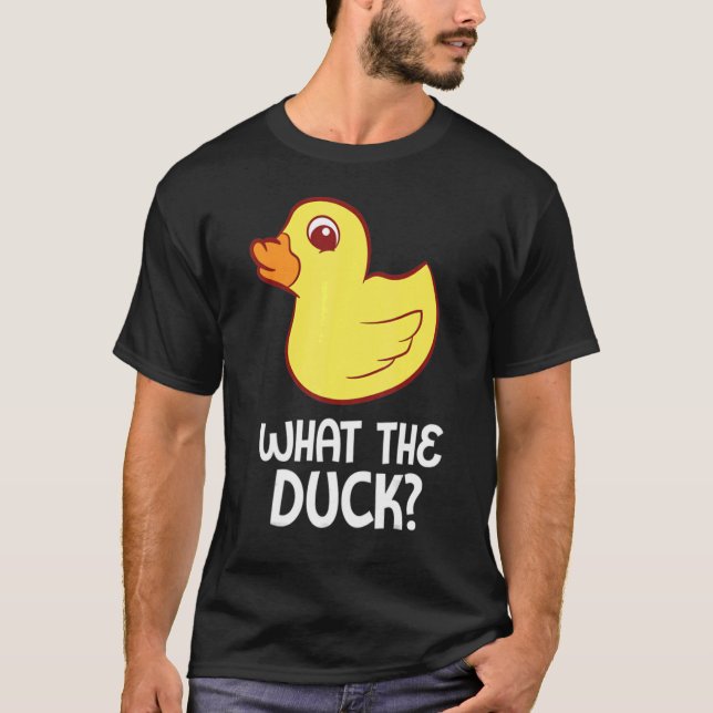 Camiseta Pato De Borracha Que Pato De Borracha Pato (Frente)
