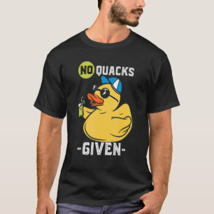 Camiseta Pato de Borracha Sem Quacks Patos de Borracha Amar