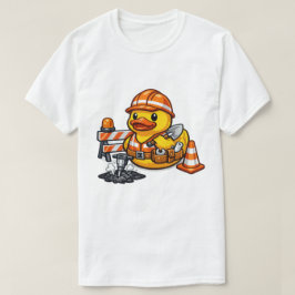 Camiseta Pato de Borracha Trabalhador de Estrada