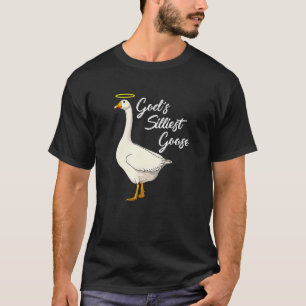 Camiseta Pato de Ganso Silencioso de Deus