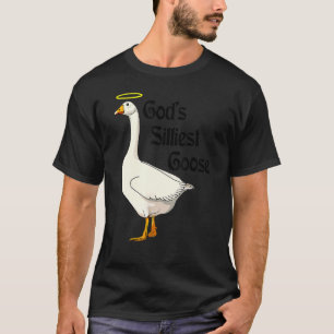 Camiseta Pato de Ganso Silencioso de Deus