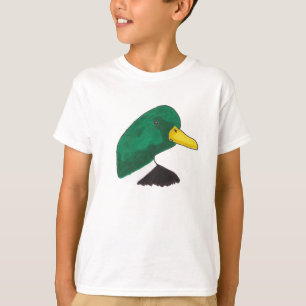 Camiseta Pato-de-Mallard, Homem-Pato-de-Mão, Galinha-de-Á