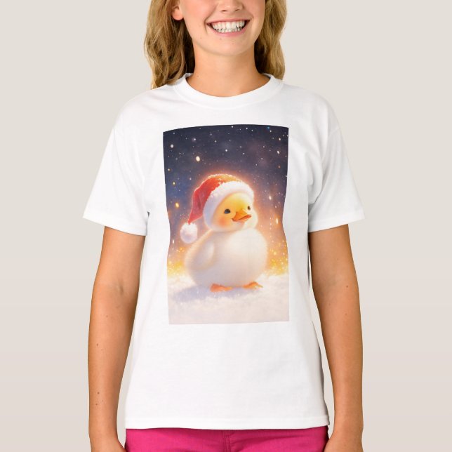 Camiseta Pato de Natal (Frente)