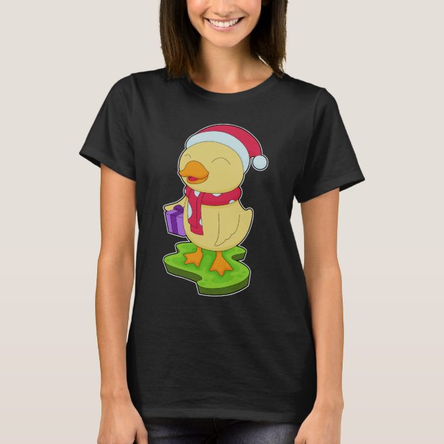 Camiseta Pato de Natal (Frente)