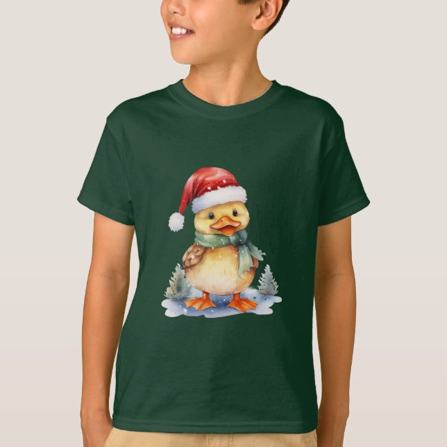 Camiseta Pato de Natal (Frente)