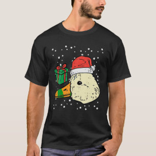 Camiseta Pato de Natal Papai Noel Engraçado Homens De Xmas 