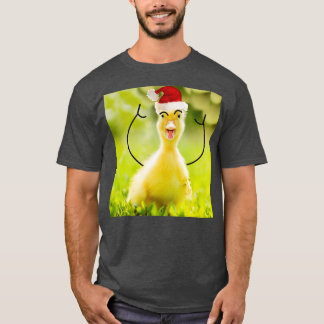 Camiseta Pato de Natal Quirky