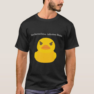 Camiseta Pato de Servidor Irritado