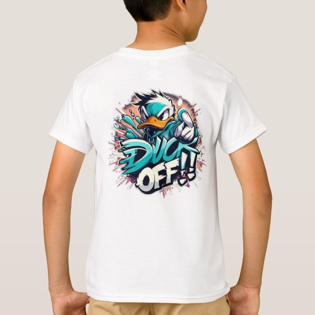 Camiseta Pato Desligado e Pato (Verso)