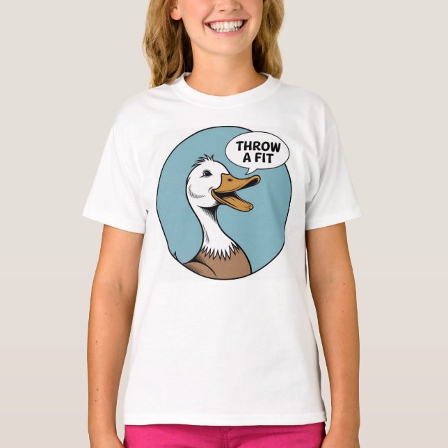 Camiseta Pato Divertido (Frente)