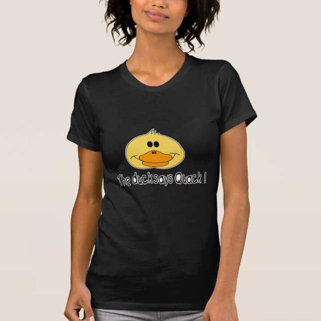 Camiseta Pato diz quack (Frente)