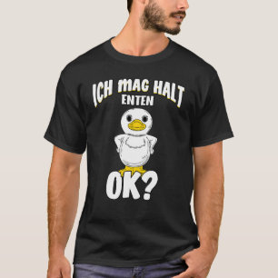 Camiseta Pato dizendo - Eu mexo patos de barro