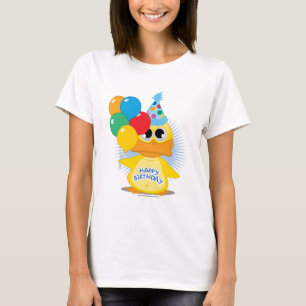 Camiseta Pato do feliz aniversario