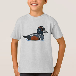 Camiseta Pato do Harlequin de Birdorable