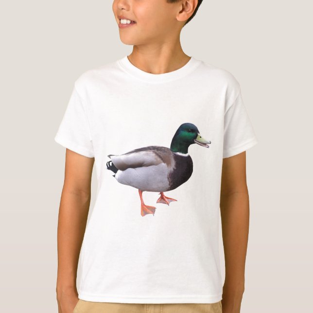 Camiseta Pato do pato selvagem (Frente)
