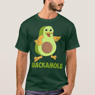 Camiseta Pato-do-vegano caçando quackamole Avocado
