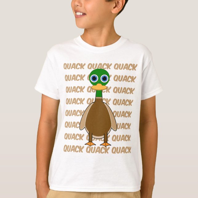 Camiseta pato engraçado (Frente)