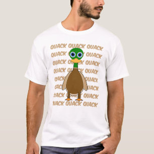 Camiseta pato engraçado